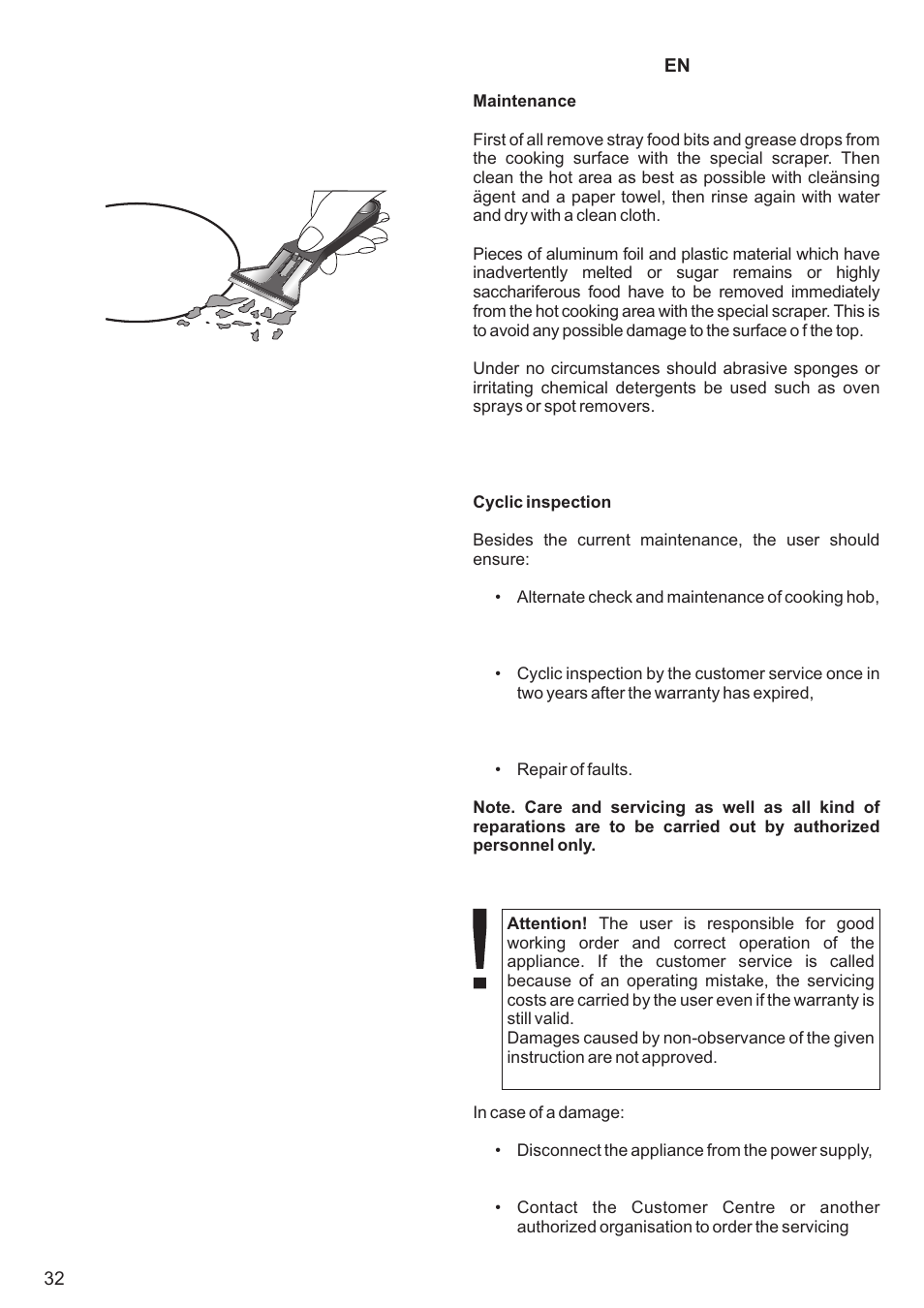 Kaiser KCT6406 User Manual | Page 32 / 44