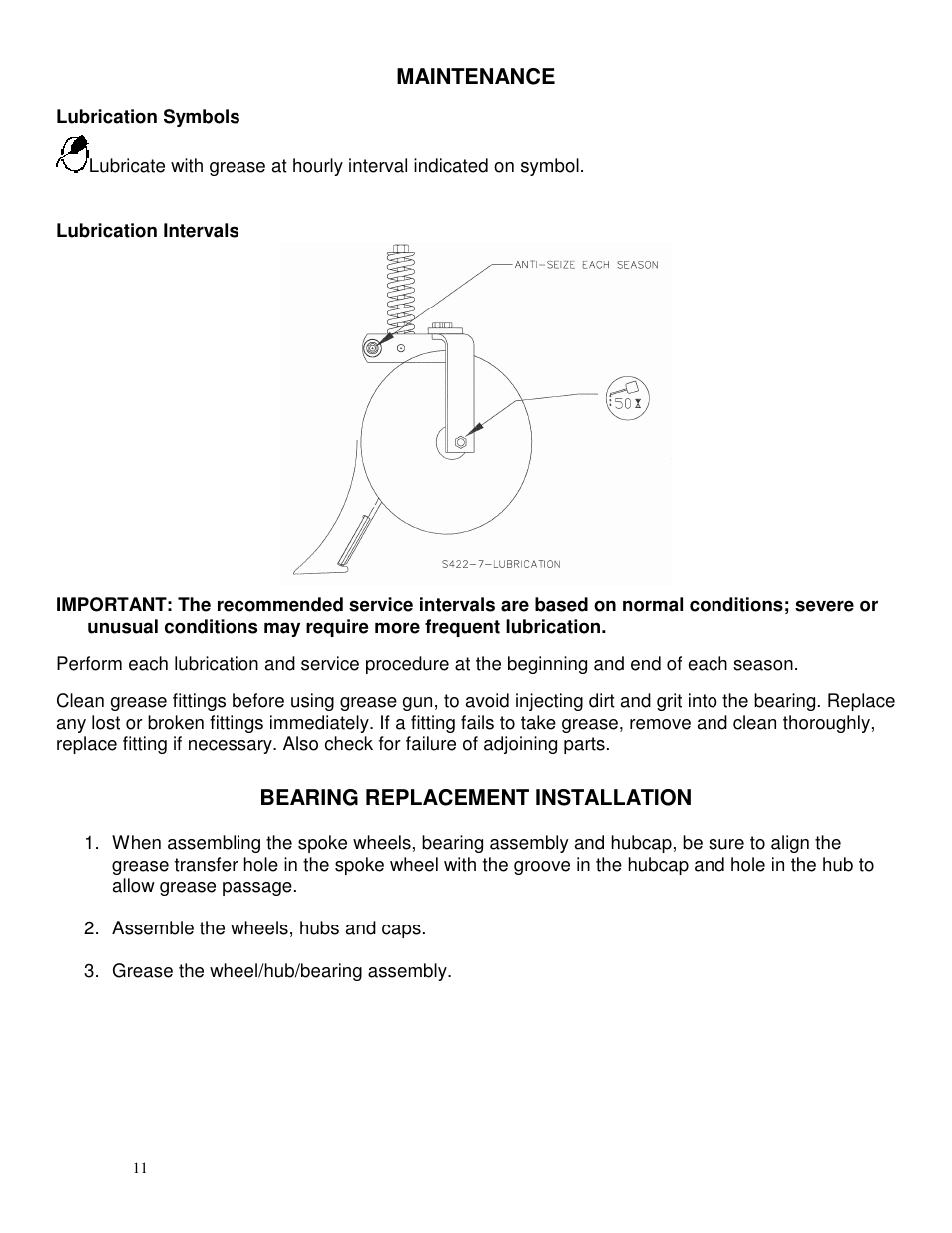 Yetter 2920 Disc Sealer User Manual | Page 11 / 16