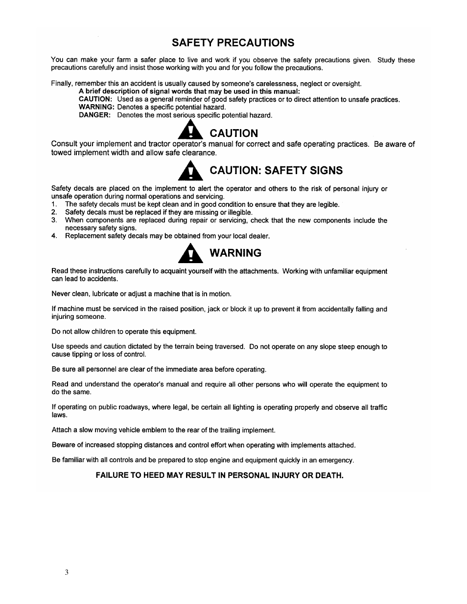 Yetter 2920 Disc Sealer User Manual | Page 3 / 16