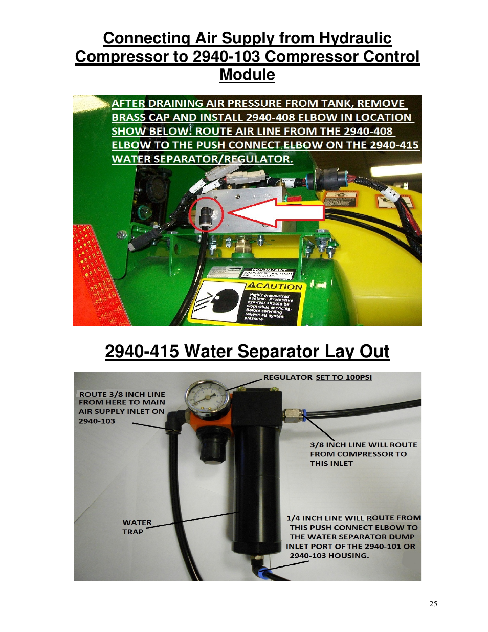 Yetter 2940 Short Floating Air Adjust Residue Manager User Manual | Page 25 / 86
