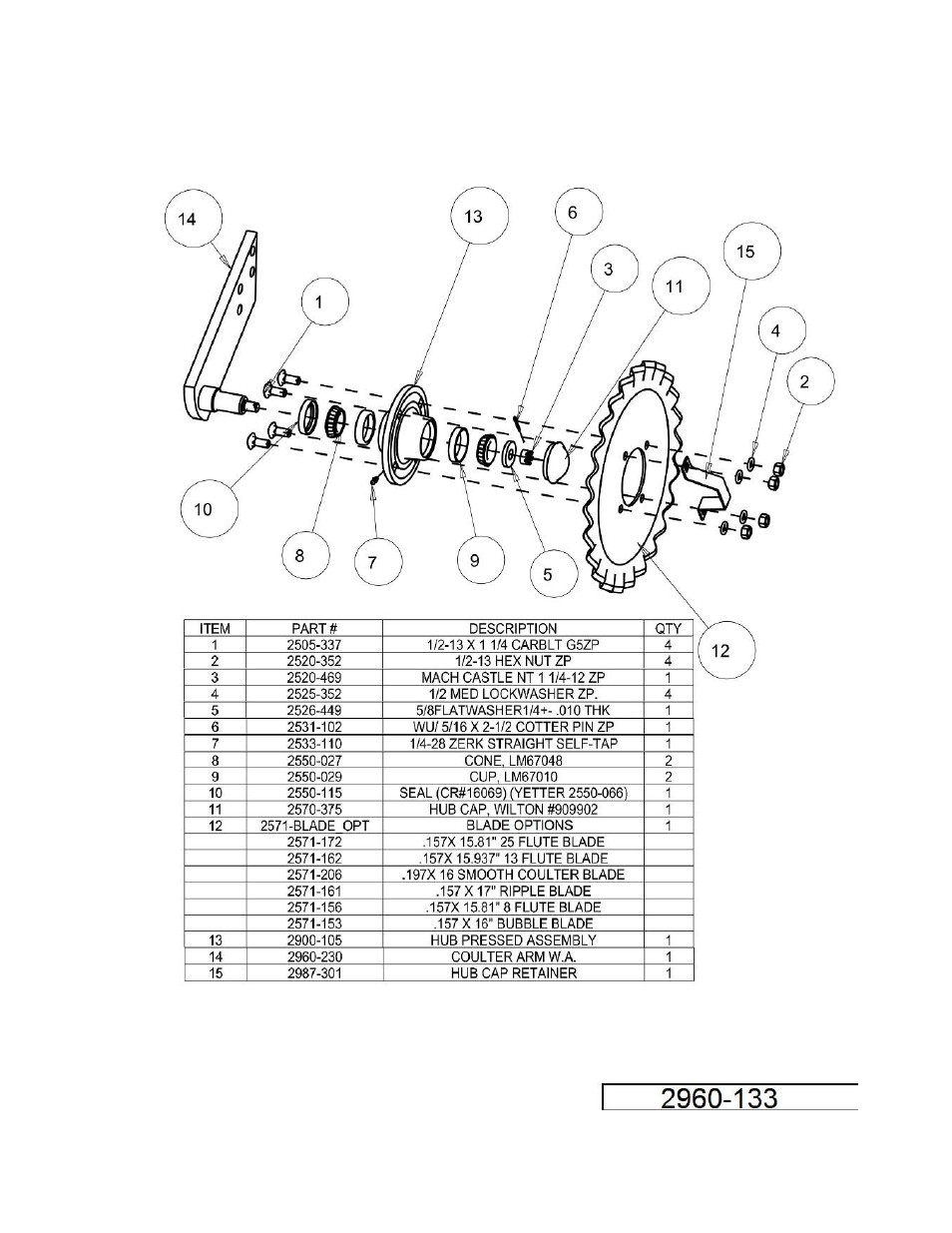 Yetter 2940-010 Combo User Manual | Page 13 / 14