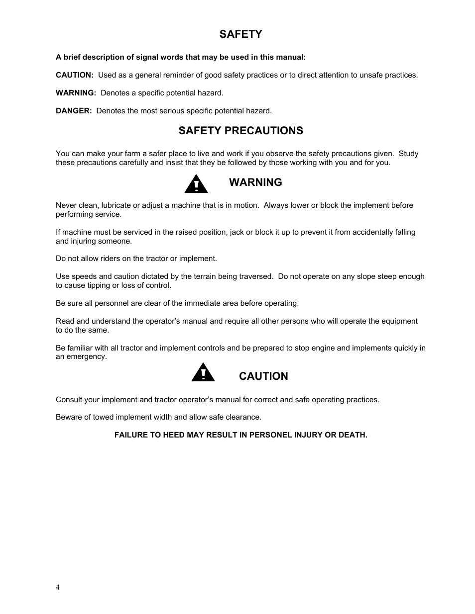 Yetter 2967-025 Residue Manager User Manual | Page 4 / 16