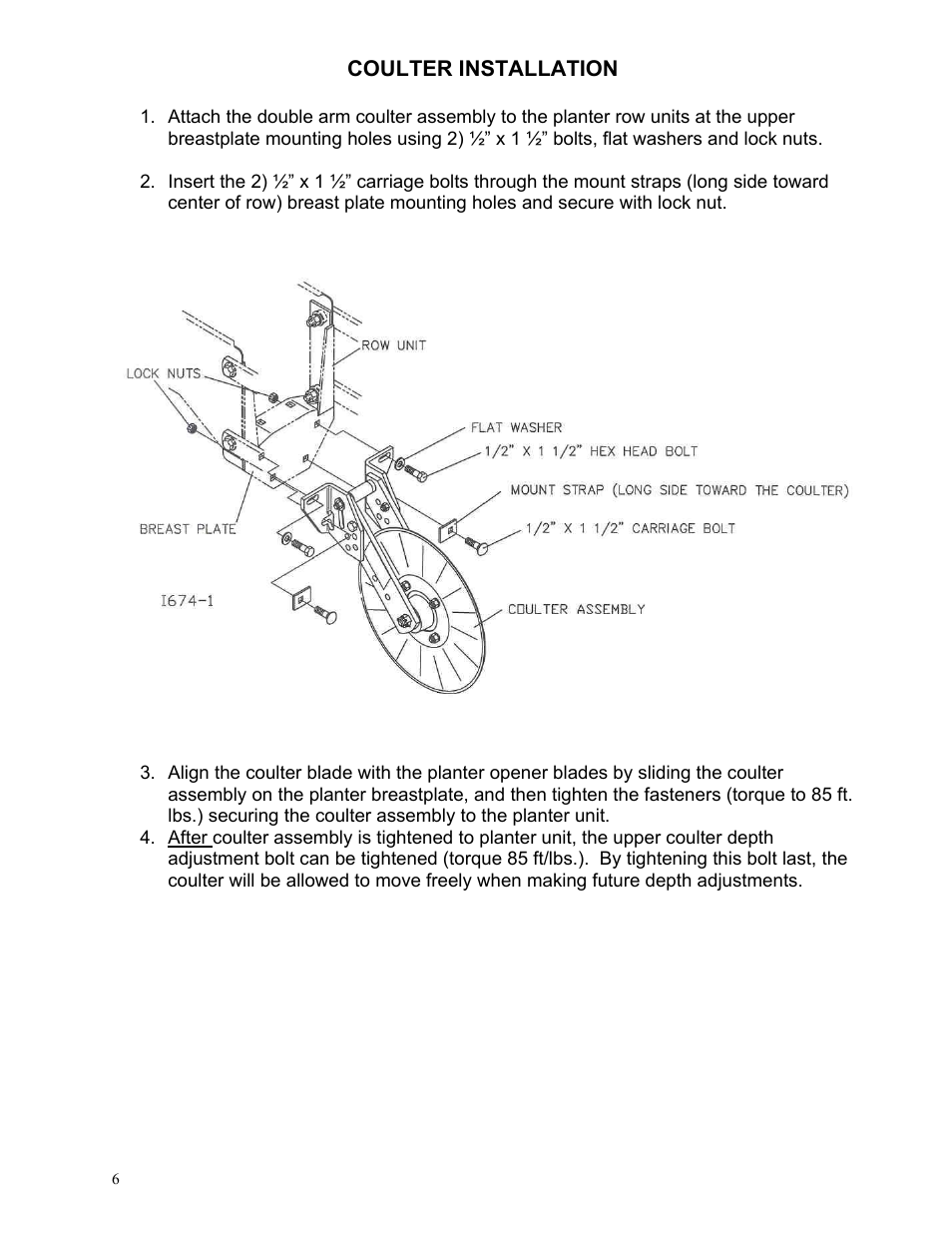 Yetter 2960-130 Unit Mounted User Manual | Page 6 / 12