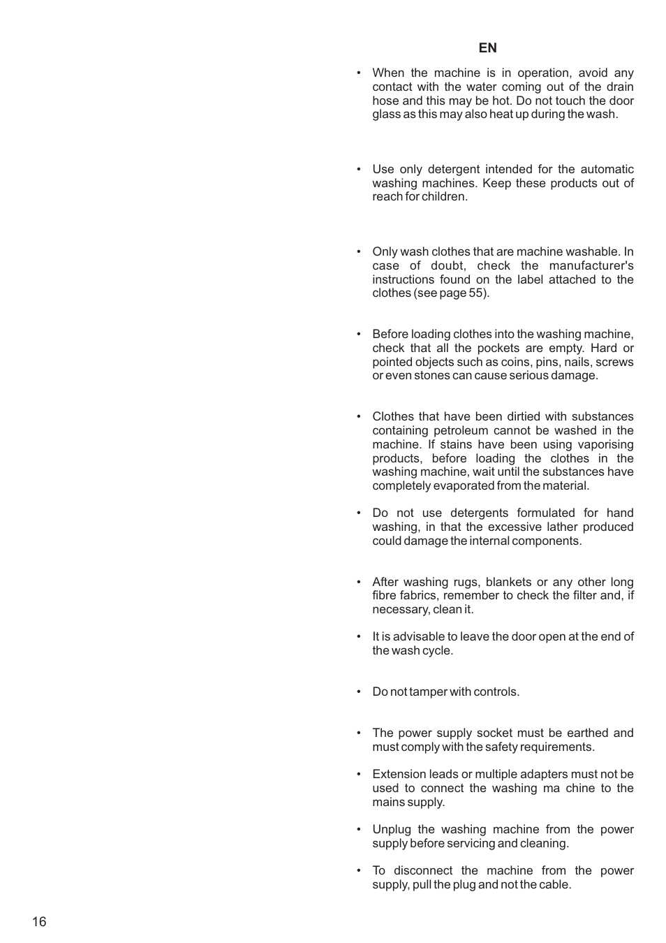 Kaiser С фронтальной загрузкой User Manual | Page 16 / 76