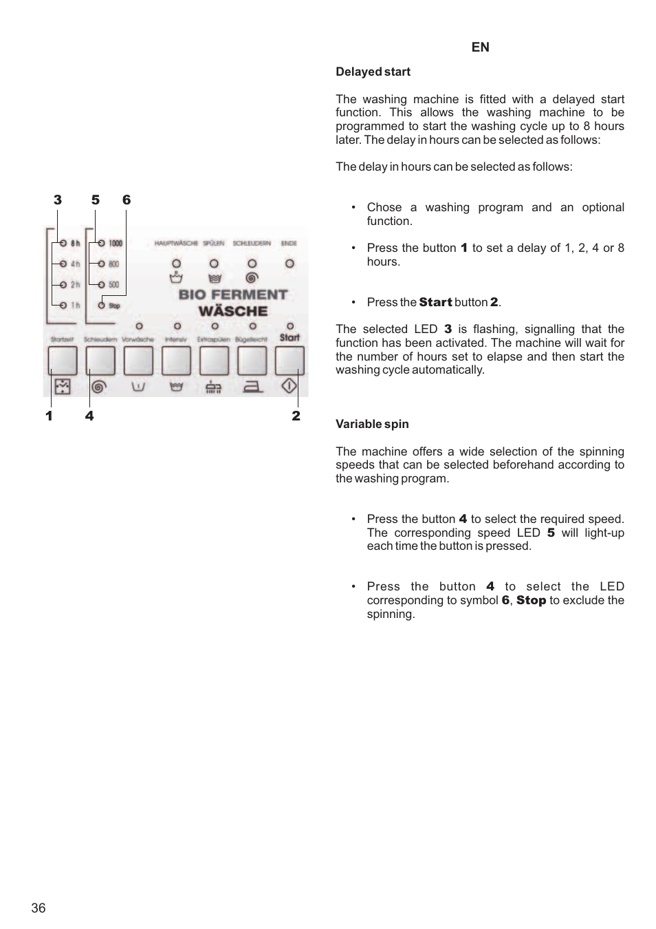 Kaiser С фронтальной загрузкой User Manual | Page 36 / 76