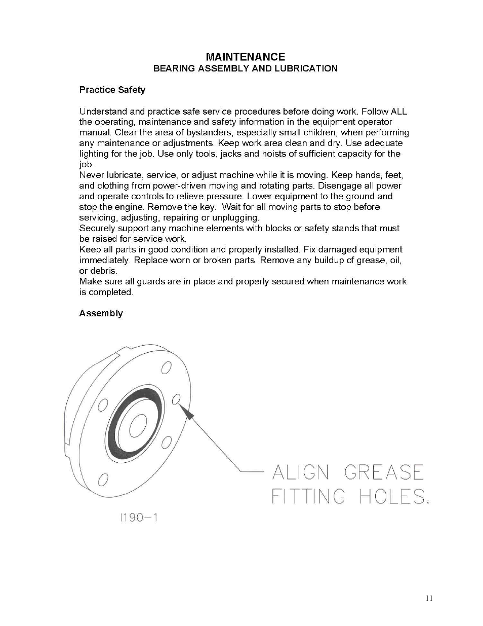 Yetter 2962 R.U.M.D.D.F.O. User Manual | Page 11 / 28