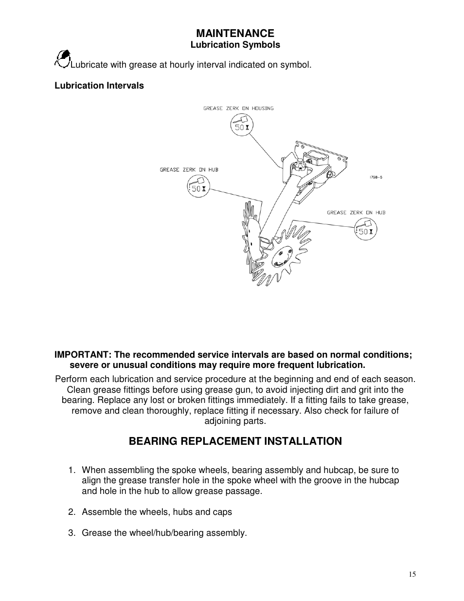 Yetter 2962 R.U.M.D.D.F.O. User Manual | Page 15 / 28