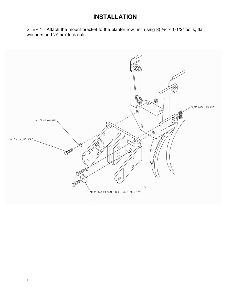 Installation | Yetter 2963 Challenger User Manual | Page 8 / 28