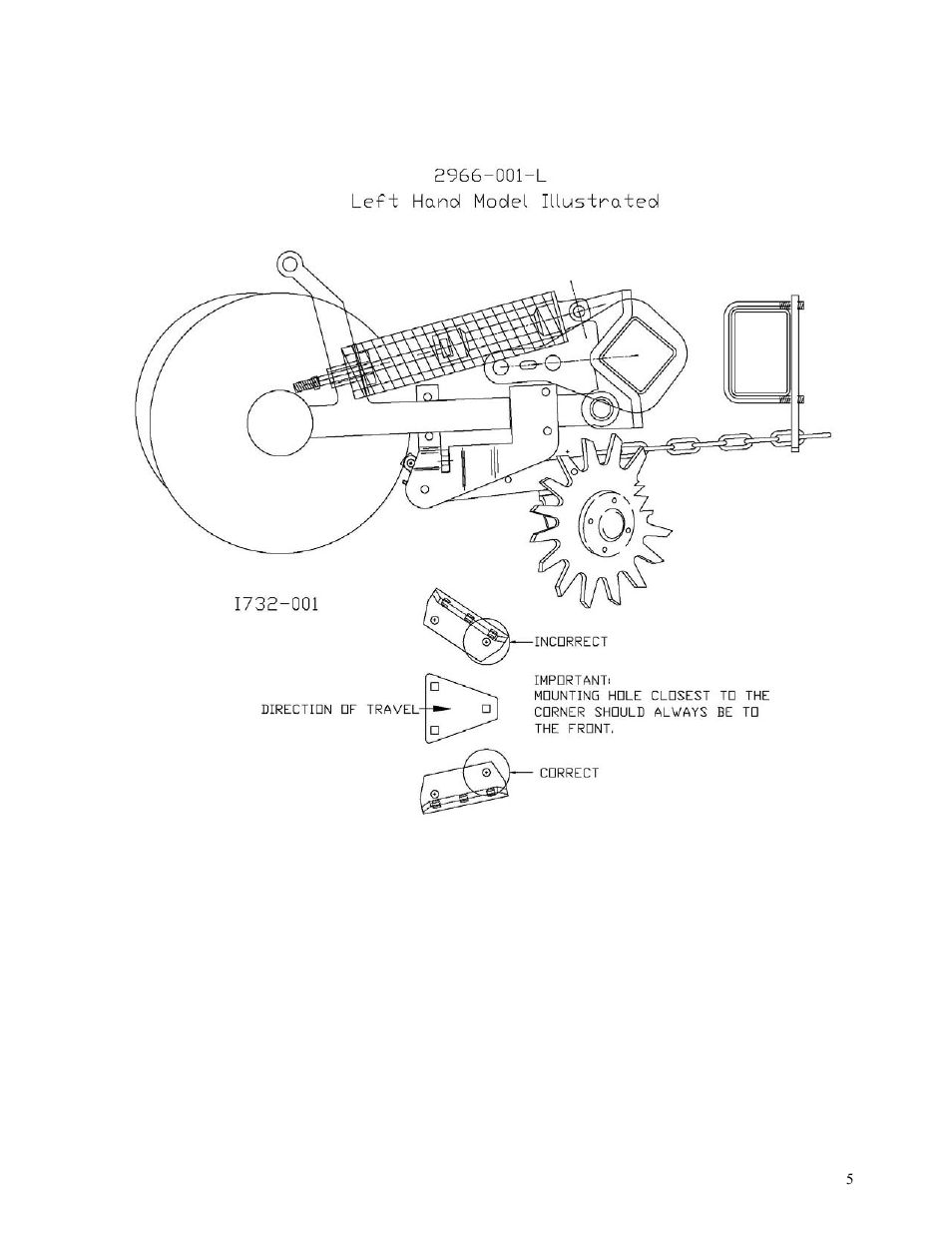Assembly instructions | Yetter 2966-001 Residue Manager for 60/90 Air Drill Opener User Manual | Page 5 / 16