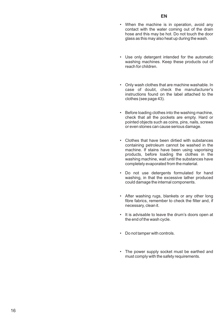 Kaiser С вертикальной загрузкой User Manual | Page 16 / 64