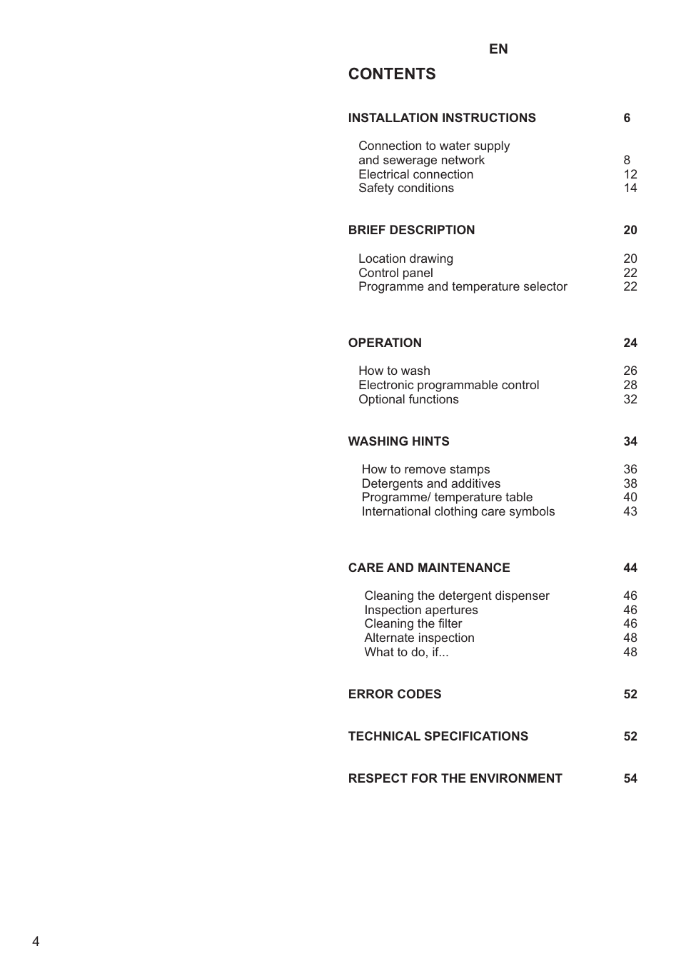Kaiser С вертикальной загрузкой User Manual | Page 4 / 64