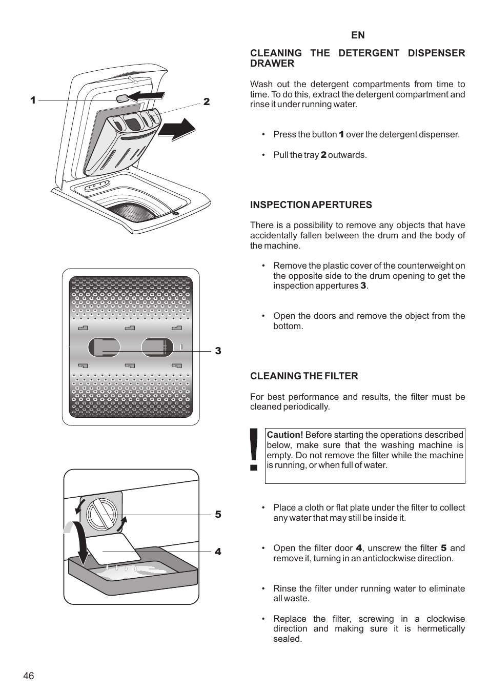 Kaiser С вертикальной загрузкой User Manual | Page 46 / 64