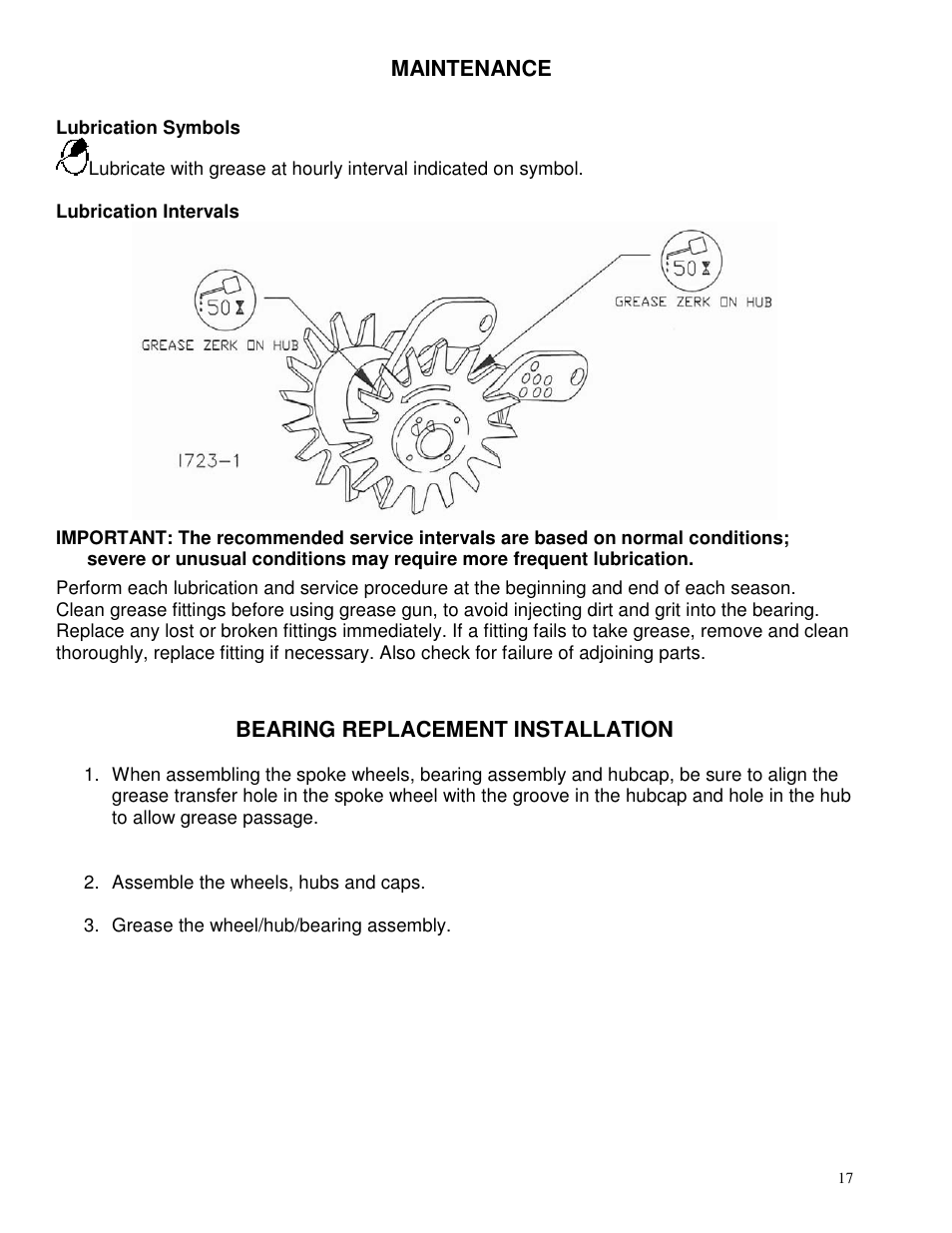 Yetter 2967-064 Residue Manager User Manual | Page 17 / 24