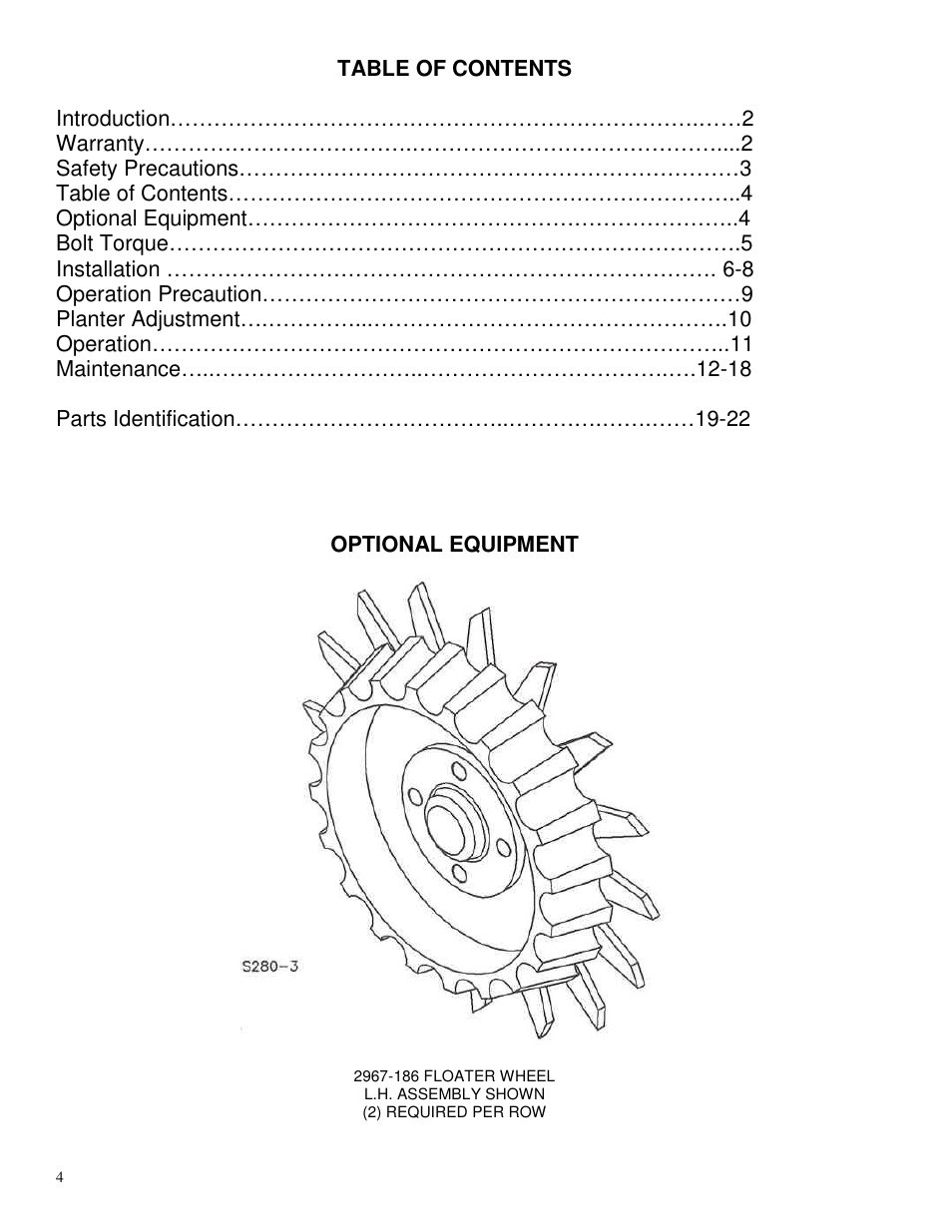 Yetter 2967-064 Residue Manager User Manual | Page 4 / 24