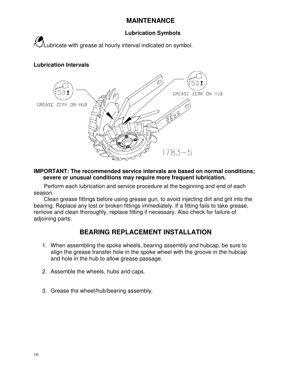 Yetter 2967-008 Titan for CNH planters User Manual | Page 16 / 20