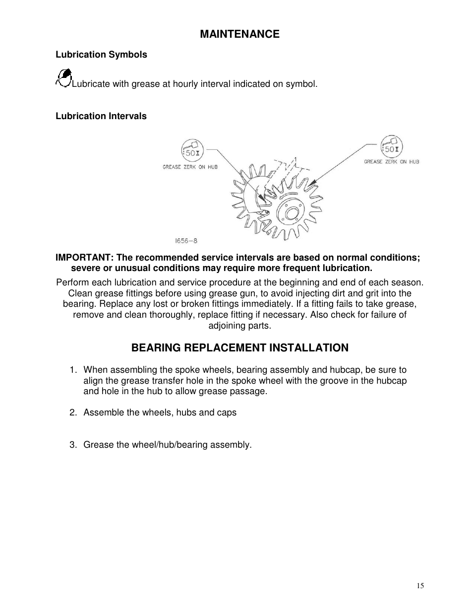 Yetter 2967-082 Residue Managers User Manual | Page 15 / 28