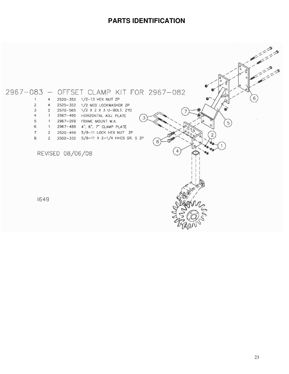 Yetter 2967-082 Residue Managers User Manual | Page 23 / 28