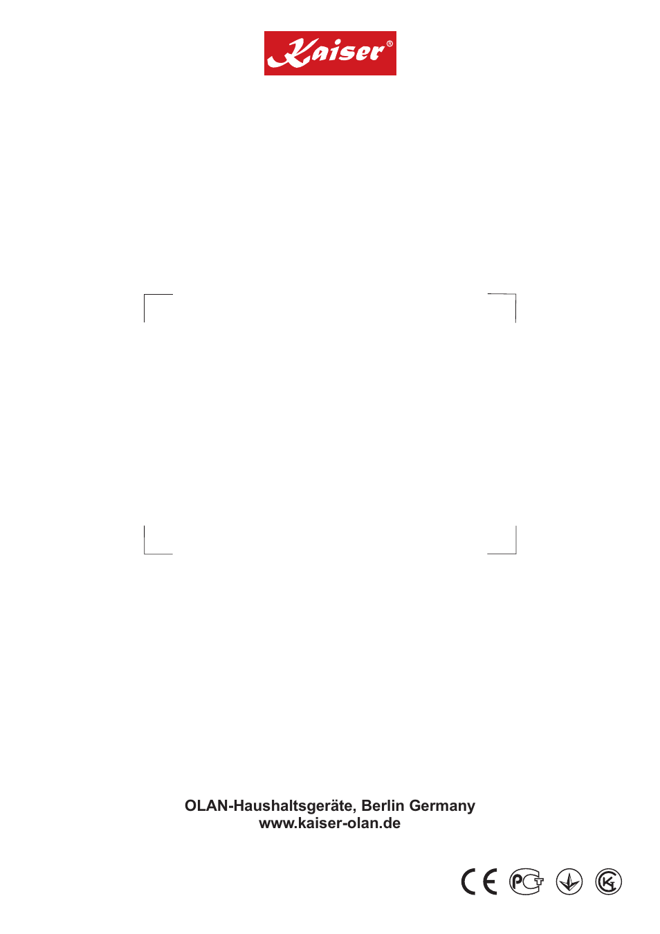 Kaiser S45I84XL User Manual | Page 104 / 104