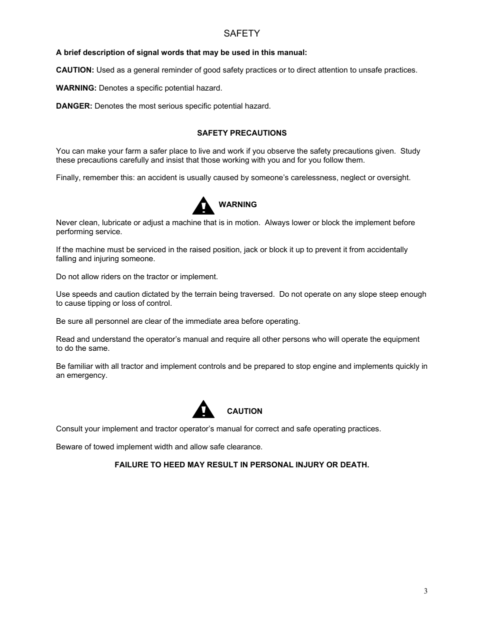 Yetter 2967-037 TITAN Residue Manager for John Deere Coulter User Manual | Page 3 / 9