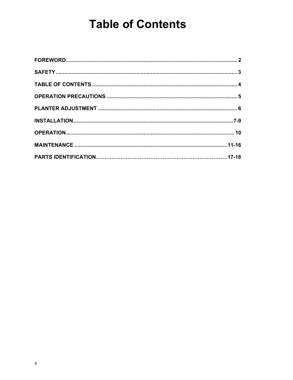 Yetter 2967-145 Residue Manager Attachment for Yetter/John Deere 7000 Unit Mounted Conservation Coulter User Manual | Page 4 / 20