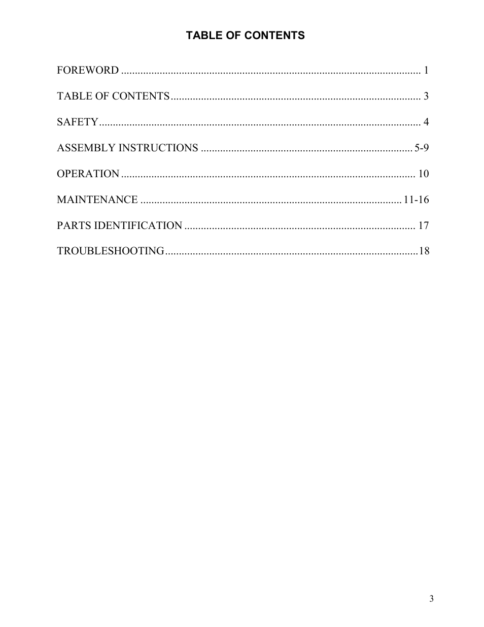 Yetter 2967-180 Residue Manager for 2959 Offset Injection Coulter User Manual | Page 3 / 20