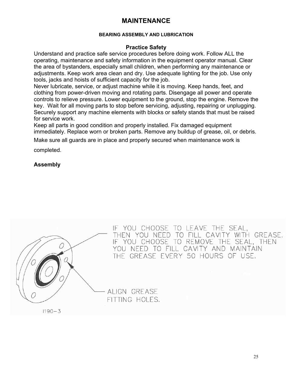 Yetter 2984 High Residue Maverick Opener User Manual | Page 25 / 40