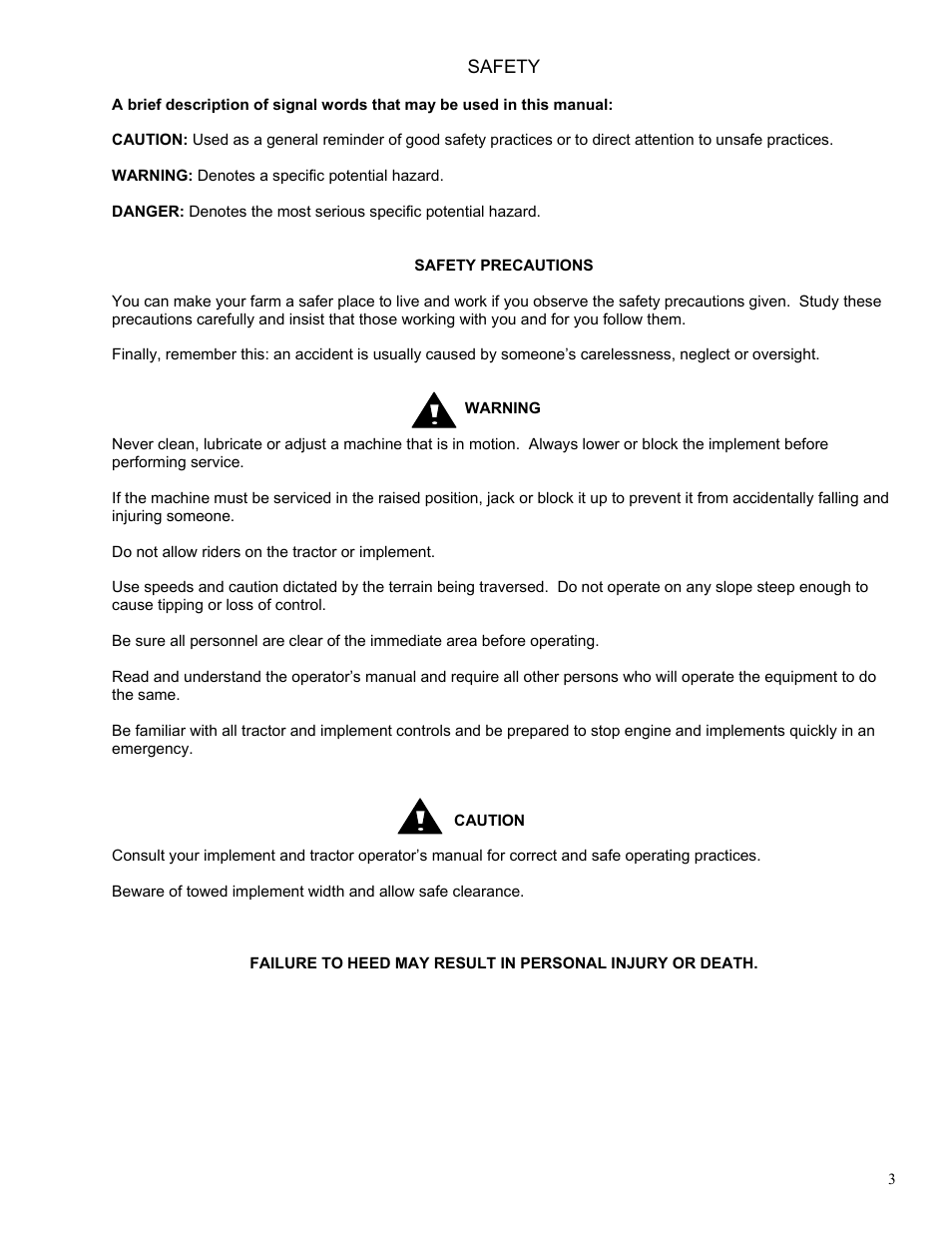 Yetter 2984-027 Rolling Basket Attachment User Manual | Page 3 / 16