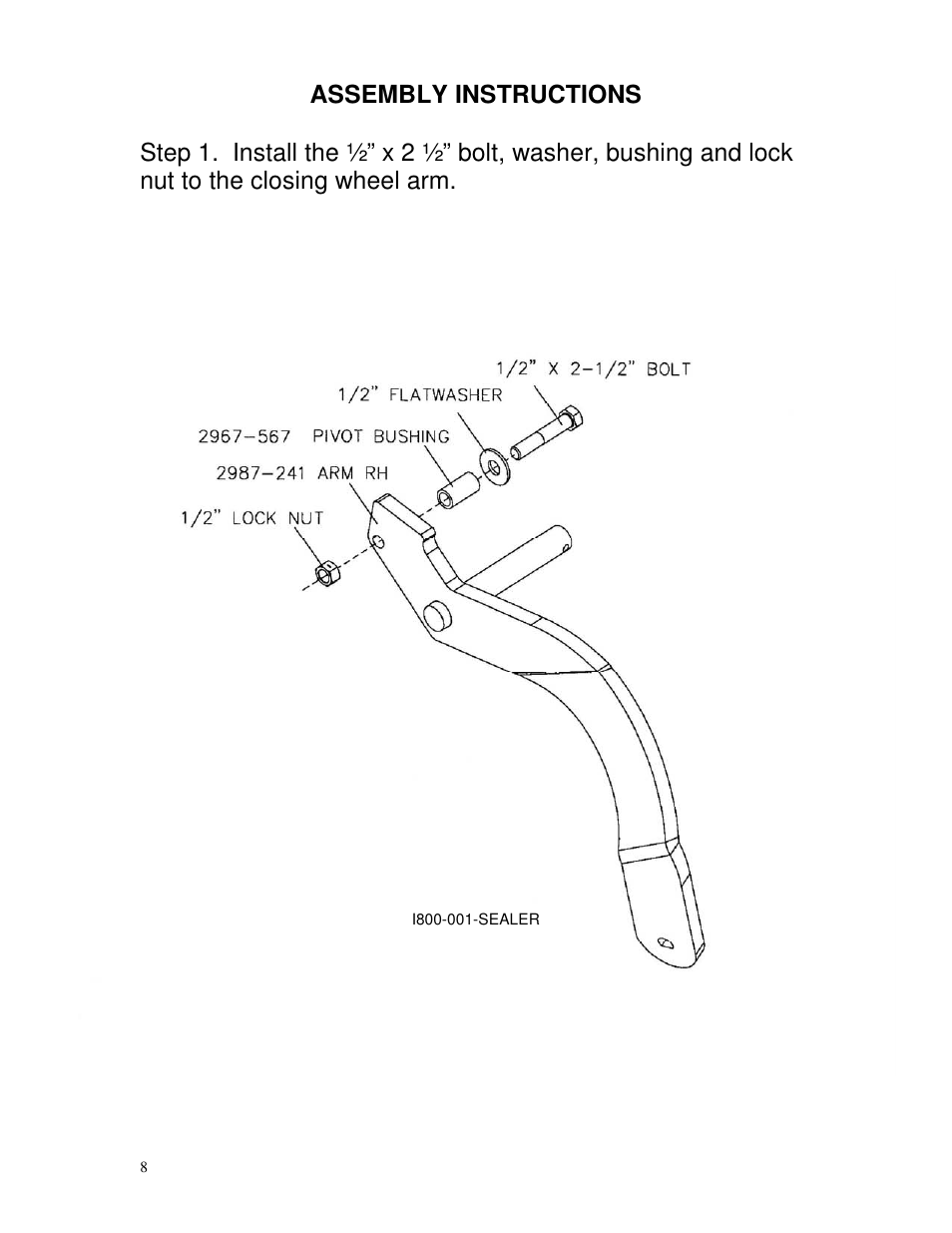 Yetter 2987 NH3 Magnum User Manual | Page 8 / 36