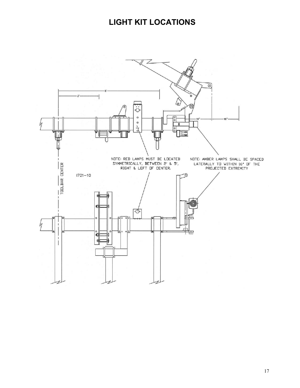 Yetter 3600 Series Fertilizer Toolbar for Self Propelled Sprayers User Manual | Page 17 / 20
