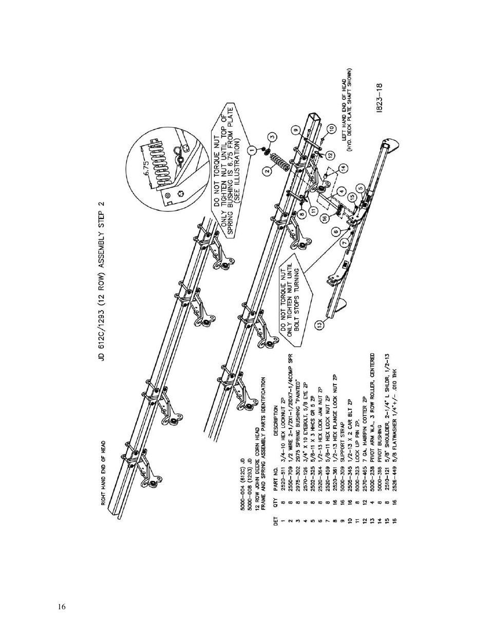 Yetter 5000 Series Stalk Devastator- CNH, John Deere, Drago & Geringhoff User Manual | Page 16 / 64