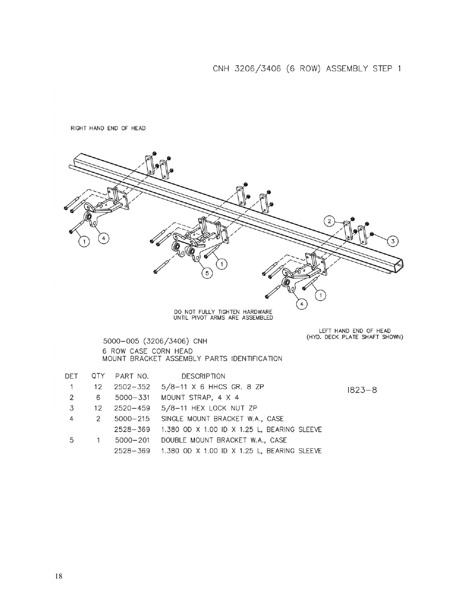 Yetter 5000 Series Stalk Devastator- CNH, John Deere, Drago & Geringhoff User Manual | Page 18 / 64