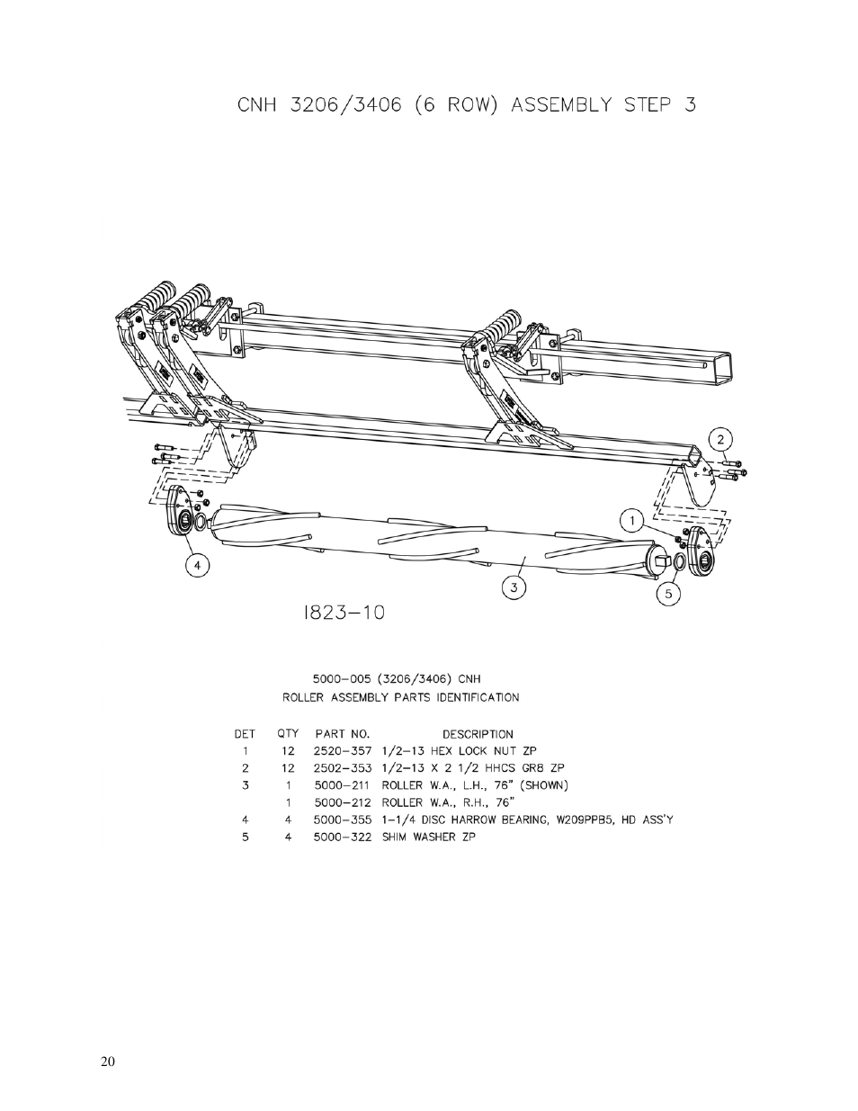 Yetter 5000 Series Stalk Devastator- CNH, John Deere, Drago & Geringhoff User Manual | Page 20 / 64