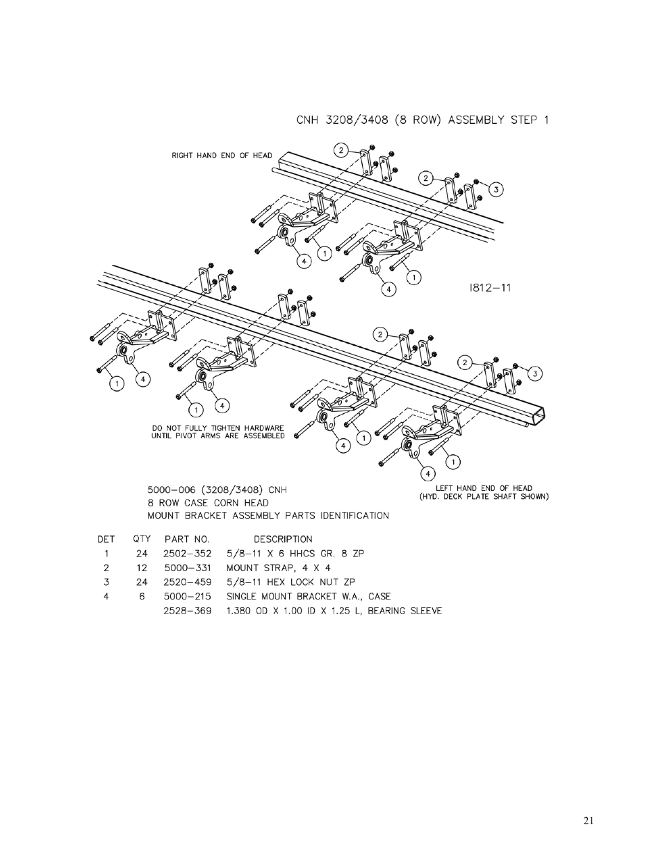 Yetter 5000 Series Stalk Devastator- CNH, John Deere, Drago & Geringhoff User Manual | Page 21 / 64