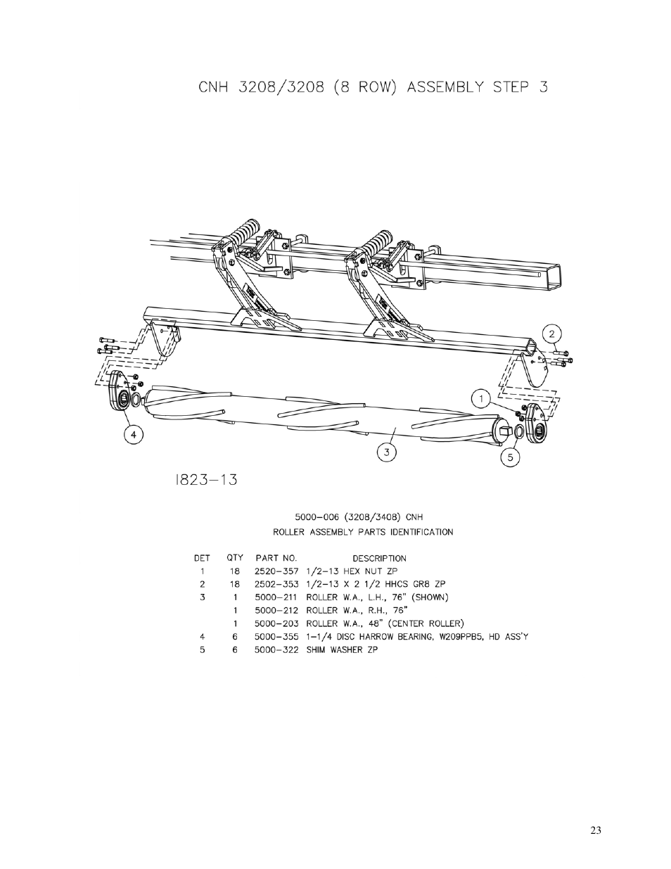 Yetter 5000 Series Stalk Devastator- CNH, John Deere, Drago & Geringhoff User Manual | Page 23 / 64