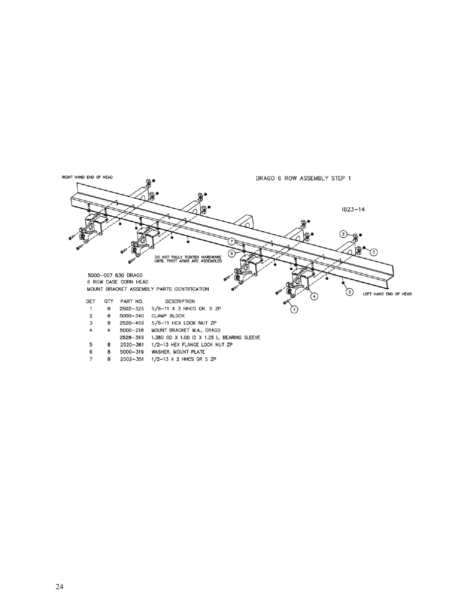 Yetter 5000 Series Stalk Devastator- CNH, John Deere, Drago & Geringhoff User Manual | Page 24 / 64