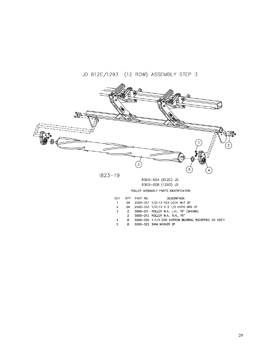 Yetter 5000 Series Stalk Devastator- CNH, John Deere, Drago & Geringhoff User Manual | Page 29 / 64