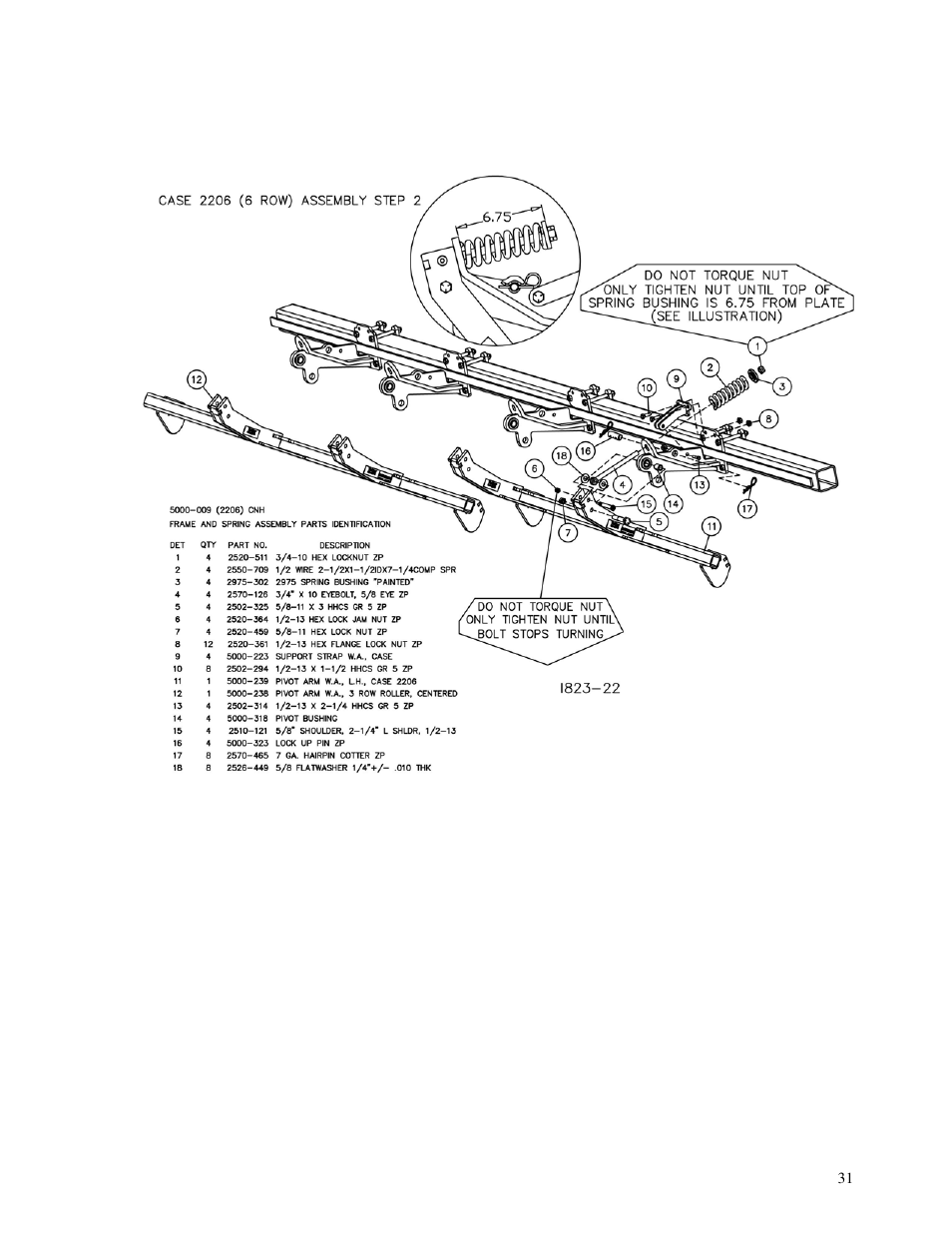 Yetter 5000 Series Stalk Devastator- CNH, John Deere, Drago & Geringhoff User Manual | Page 31 / 64