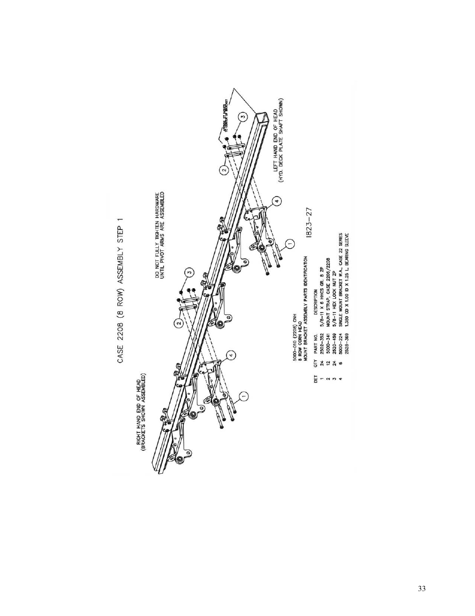 Yetter 5000 Series Stalk Devastator- CNH, John Deere, Drago & Geringhoff User Manual | Page 33 / 64