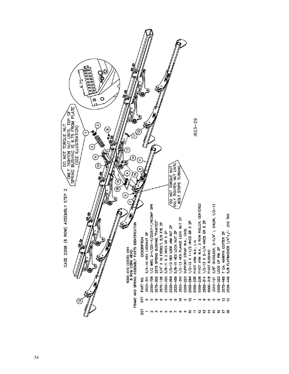 Yetter 5000 Series Stalk Devastator- CNH, John Deere, Drago & Geringhoff User Manual | Page 34 / 64