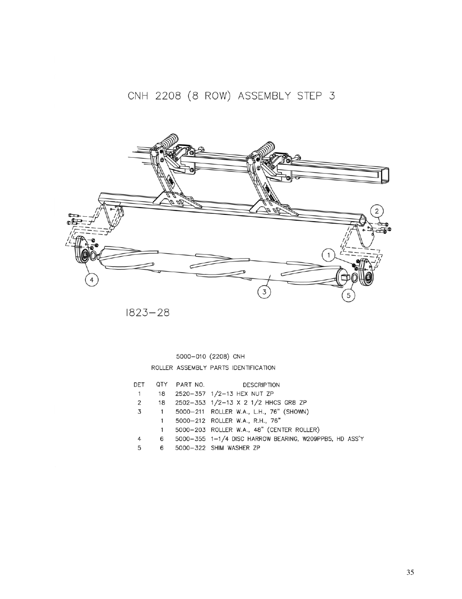 Yetter 5000 Series Stalk Devastator- CNH, John Deere, Drago & Geringhoff User Manual | Page 35 / 64