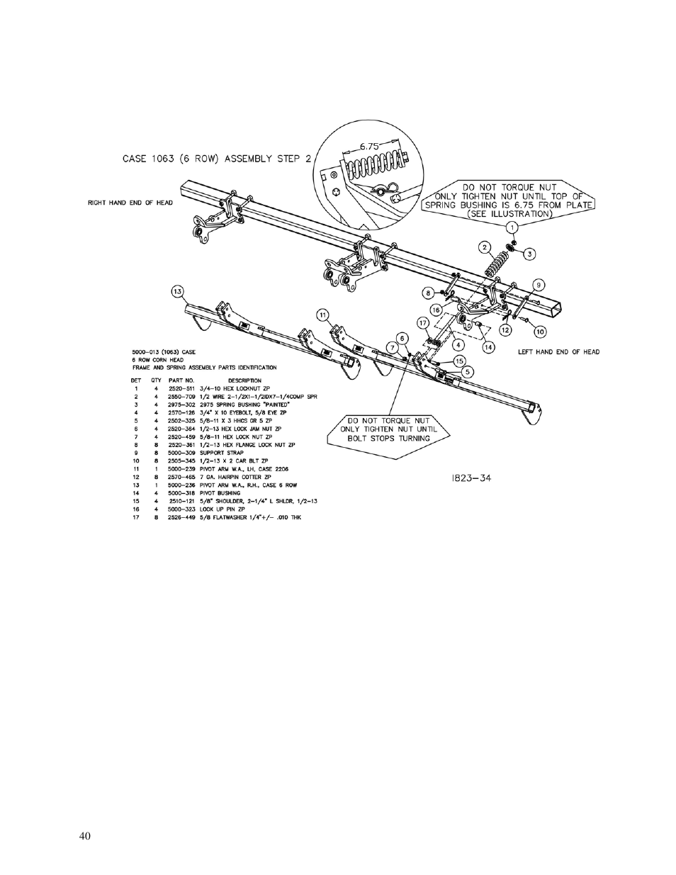 Yetter 5000 Series Stalk Devastator- CNH, John Deere, Drago & Geringhoff User Manual | Page 40 / 64