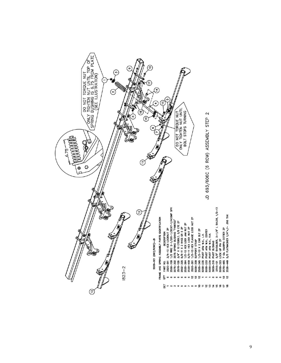 Yetter 5000 Series Stalk Devastator- CNH, John Deere, Drago & Geringhoff User Manual | Page 9 / 64