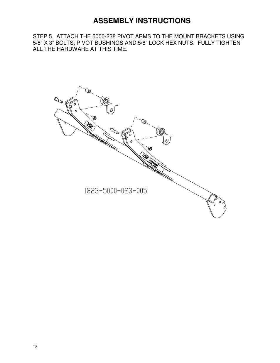 Assembly instructions | Yetter 5000-024 Series Stalk Devastator-Agco User Manual | Page 18 / 24