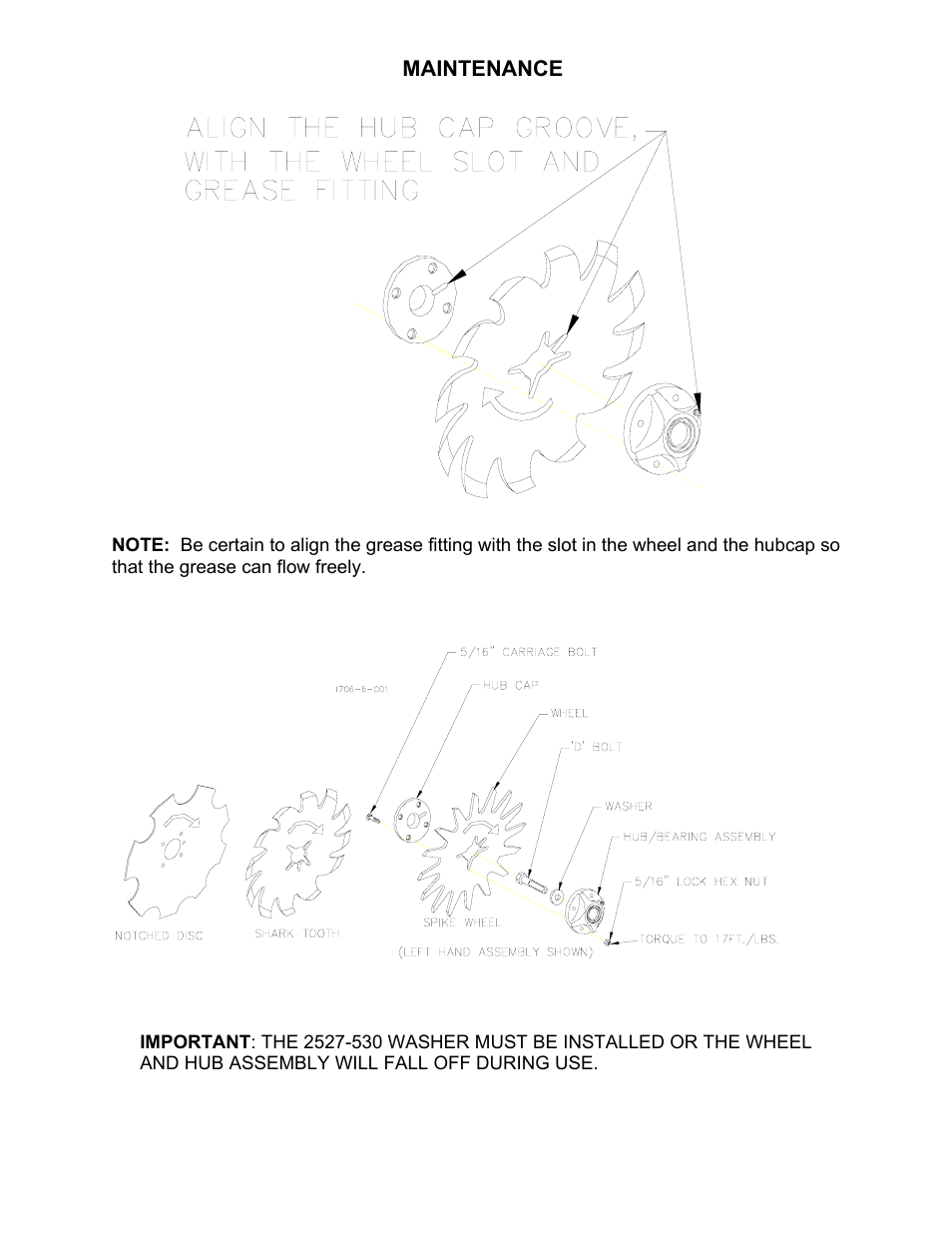 Yetter 6001-602 Notch Marker Disc Kit User Manual | Page 4 / 8