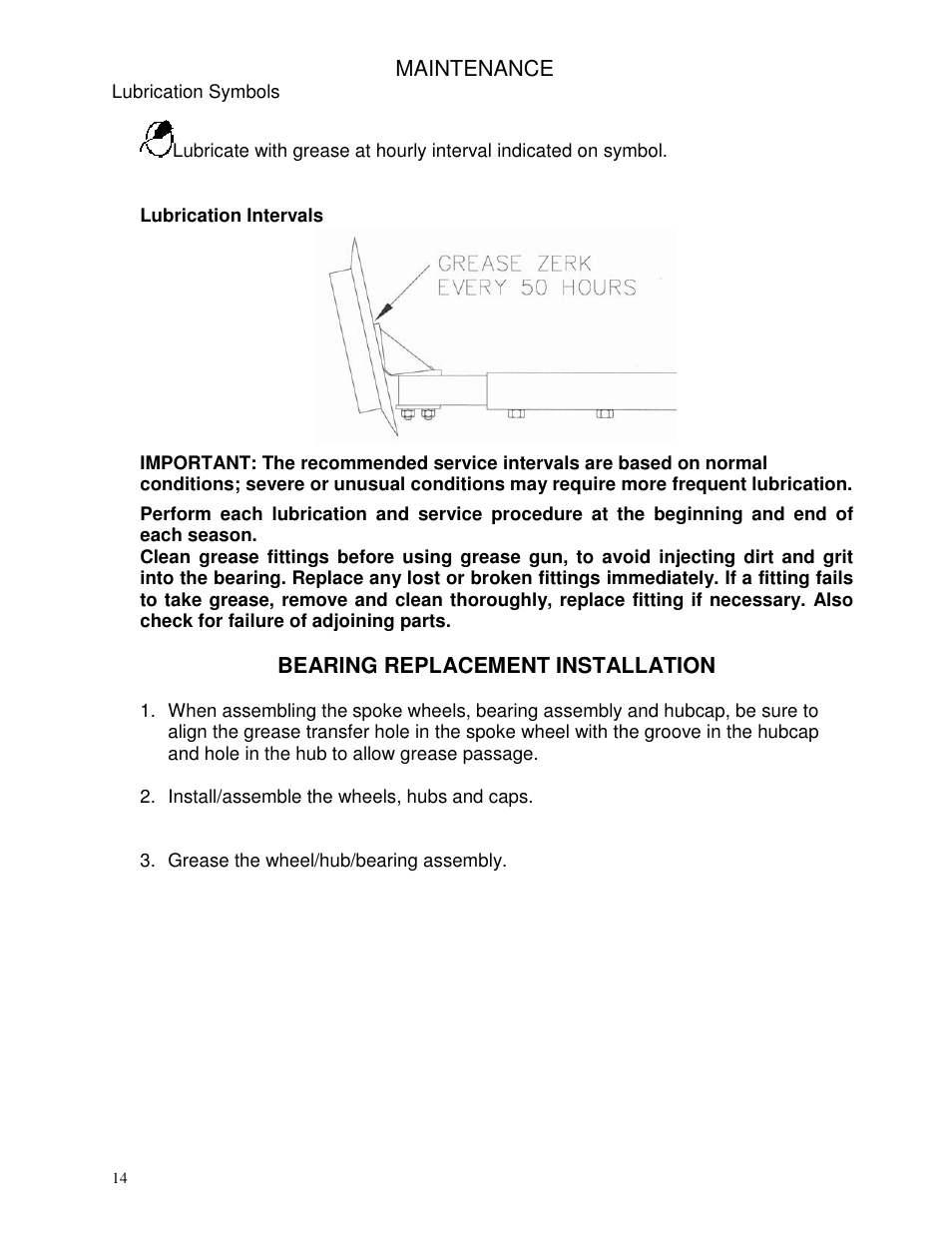 Yetter 6150 Series Markers User Manual | Page 14 / 52