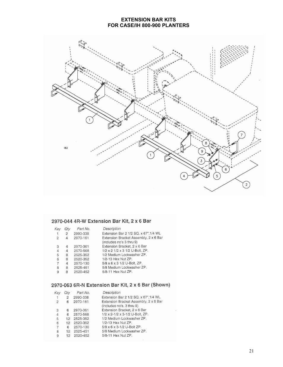Yetter Bar Kit Manual User Manual | Page 21 / 36