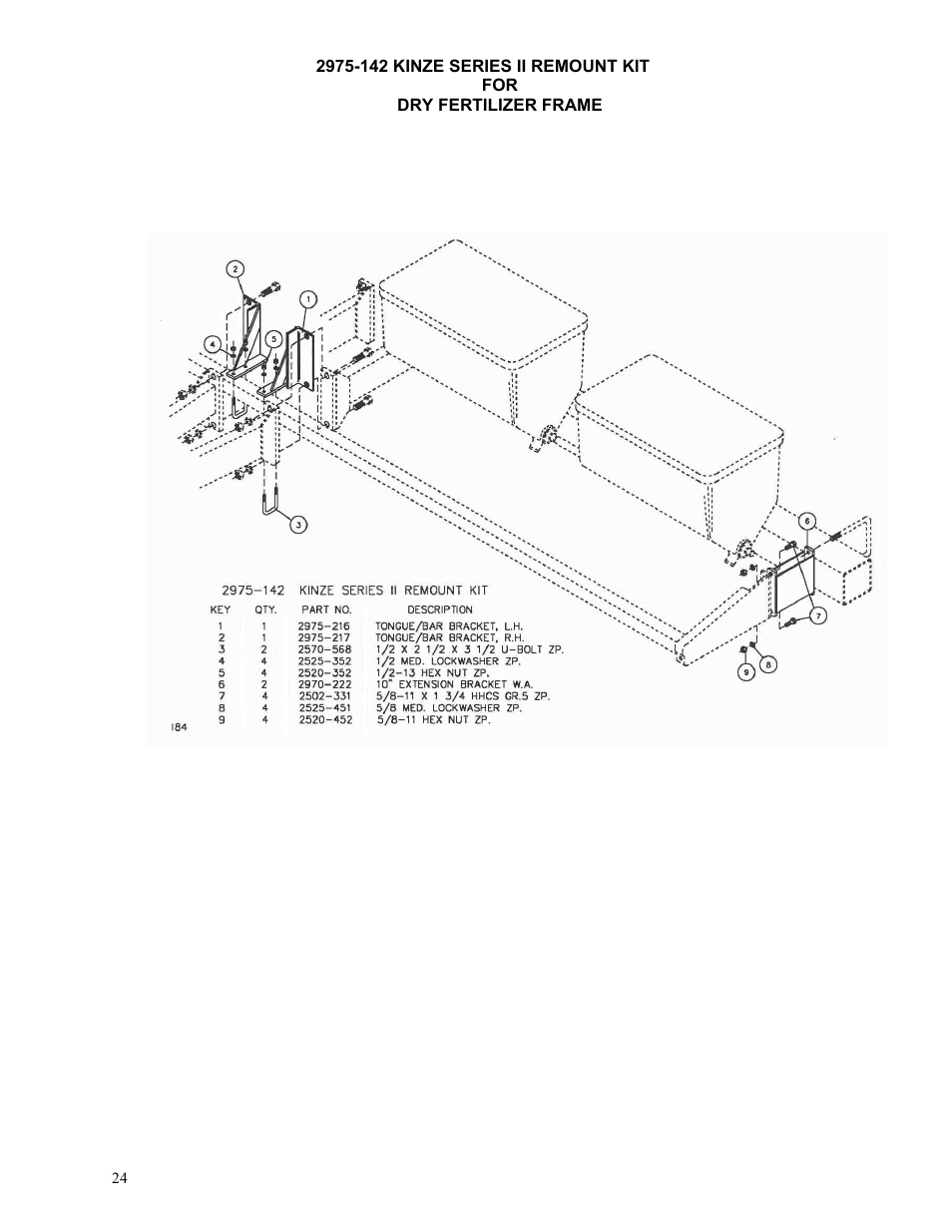 Yetter Bar Kit Manual User Manual | Page 24 / 36