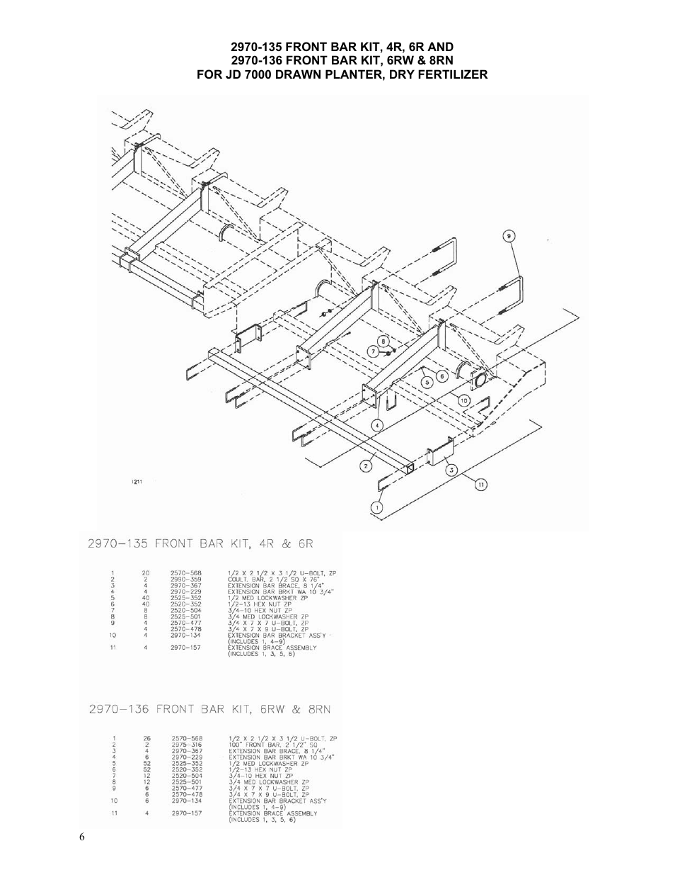 Yetter Bar Kit Manual User Manual | Page 6 / 36