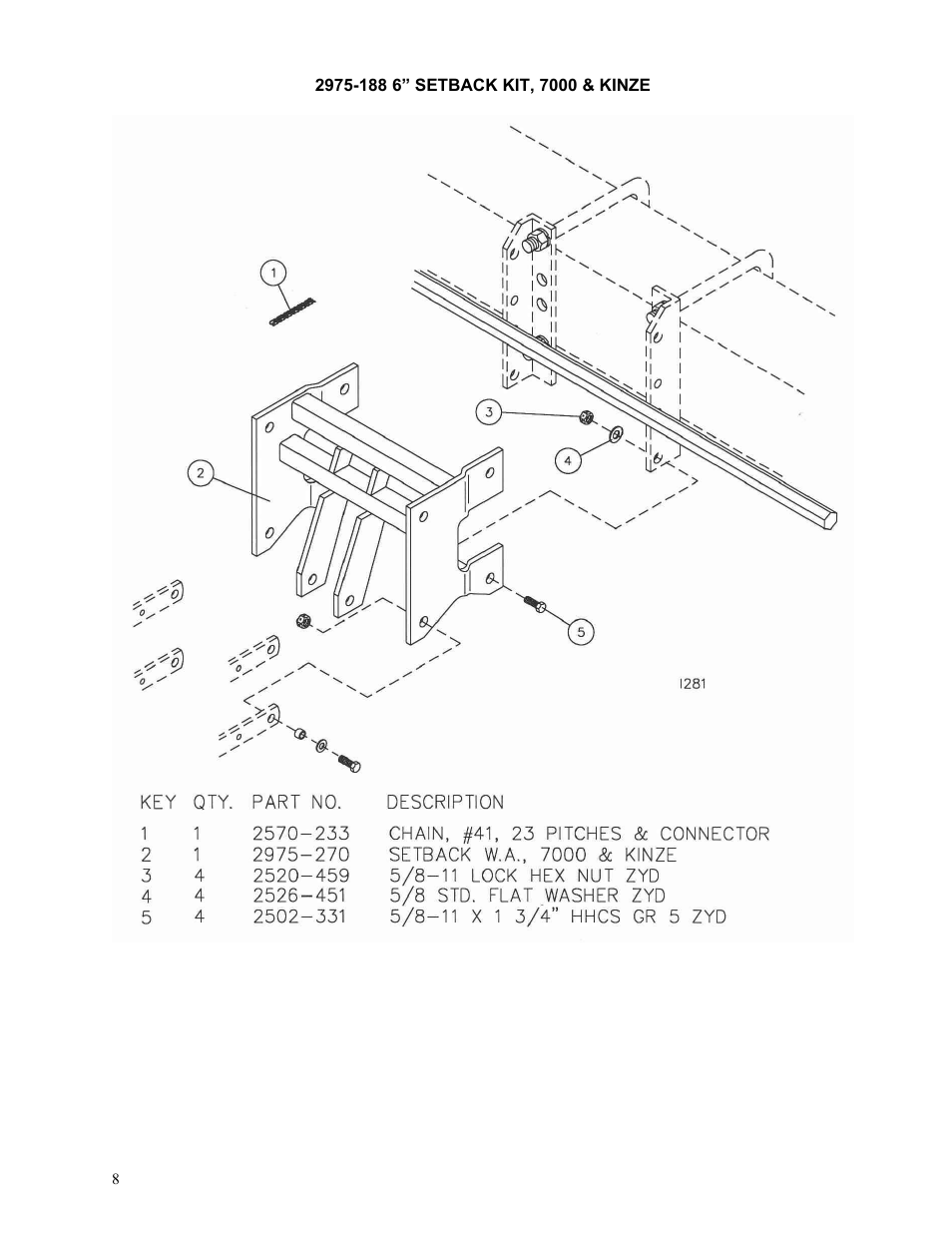 Yetter Bar Kit Manual User Manual | Page 8 / 36
