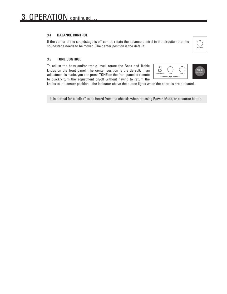 Operation, Continued | Anthem Integrated 225 User Manual | Page 11 / 16